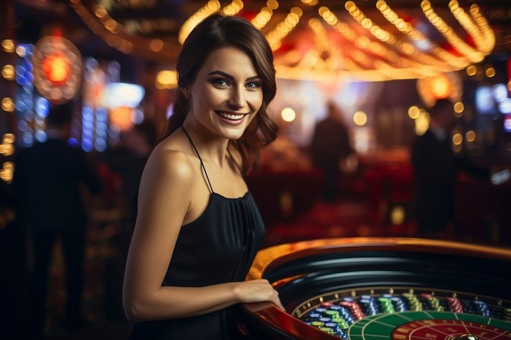 Antarmuka permainan okbang4d dengan kontrol taruhan, statistik real-time, dan chat pemain